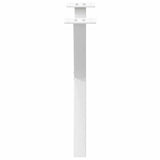 Coffee Table Legs X-Shaped 2 pcs White 50x cm Steel 4012897