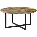 ZNTS Dining Table 150x75 cm Solid Wood Reclaimed 337074