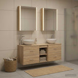 Bathroom Cabinet Set 5 pcs Sonoma Oak Engineered Wood 3406689