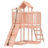 Playhouse with Climbing Wall Solid Wood Douglas 3155832