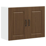 Kitchen Wall Cabinet Kalmar Brown Oak Engineered Wood 853594