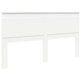 Headboard with Headboard White 180 cm Engineered Wood 887425