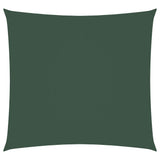 Sunshade Sail Oxford Fabric Square 3.6x3.6 m Dark Green 135468