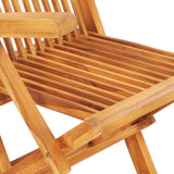 Garden Table And Chair Natural Teak 48999