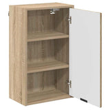 Bathroom Furniture Set 3 pcs Sonoma oak Engineered wood 3393105