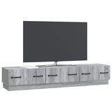 TV Cabinet Grey Sonoma 147 x 34.5 x 27 cm Engineered Wood 895401
