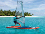 Inflatable SUP Board with Sail SCYLLA 330 x 76 x 15 cm Blue for 42039137