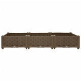 ZNTS Raised Bed 120x40x23 cm Polypropylene 316513