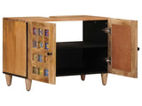 Bathroom Sink Cabinet Natural 62 x 33 x 58 cm Solid Mango Wood 4018279