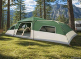 Family Tent with Rainfly Water-resistant 18-Person Green 42042234