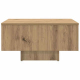 Coffee Table Artisan Oak 60x60x31.5 cm Engineered Wood 856551