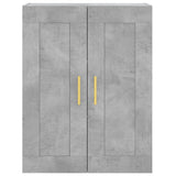 Highboard Concrete Grey 69.5x34x180 cm Engineered Wood 3199997