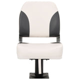 Foldable Boat Seat 2 Set Low Backrest 3284296