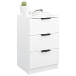 Bedside Cabinets 2 pcs White 40x36x65 cm 811269
