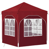 Pop-up Party Tent 192 x 192 x 245 cm Burgundy 42019840