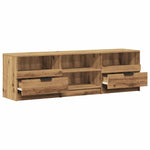 ZNTS TV Cabinet Artisan Oak 150x33.5x45 cm Engineered Wood 856853