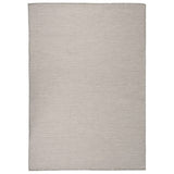Outdoor Flatweave Rug 160x230 cm Light Grey 340783