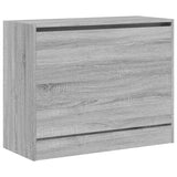 Shoe Cabinet Grey Sonoma 80x34x63 cm Engineered Wood 839964