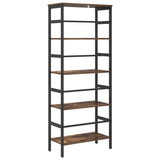 Bookshelf Smoked Oak 60 x 29.5 x 149 cm Engineered Wood 883930
