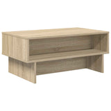 Coffee Table Sonoma Oak 80 x 46 x 35 cm Engineered Wood 8000222