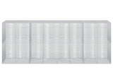 Gabion with 3.5 mm Wire and 5x2.5 cm Mesh 400x100x200 cm 3462002
