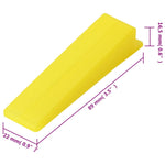 Tile Levelling System 500 Wedges 2500 Clips 2 mm 155291