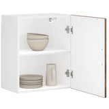 Kitchen Wall Cabinets 2 pcs Porto Smoked Oak Engineered Wood 854048