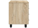 Bathroom Vanity Unit Sonoma Oak 60 x 35 x 60 cm Engineered Wood 889377