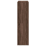 Room Divider Brown Oak 100x33x125.5 cm Engineered Wood 3309489