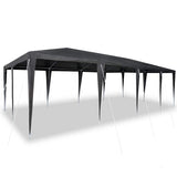 Party Tent Anthracite 800 x 400 x 266 cm Polyethylene and Steel 42003439