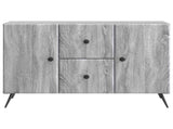 Sideboard Grey Sonoma 89 x 34.5 x 60 cm Engineered Wood 895581