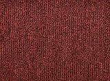 Stair Mats 15 pcs 56x17x3 cm Bordeaux Half Round 322372