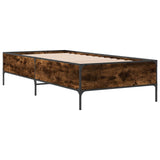 Bed Frame Smoke Oak 80 x 200 cm Engineered Wood 8009120