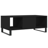 Coffee Table Black 90x50x36.5 cm Engineered Wood 830597