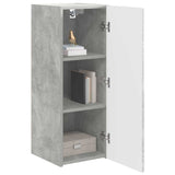 TV Wall Cabinet 2 pcs Concerte 30 x 31 x 80 cm Engineered Wood 892296