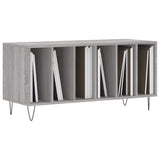 Record Cabinet Grey Sonoma 100x38x48 cm Engineered Wood 831754