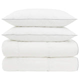 90% Goose Down Duvet Set FULDA 3 pcs 200 x 220 cm All Seasons 3442698