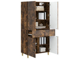 Cabinet Set 2 pcs 66 x 34.5 x 90 cm Engineered Wood 3416588