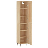 Highboard Sonoma Oak 34.5x34x180 cm Engineered Wood 3200116