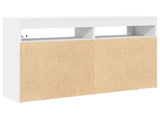 Sideboard White 116 x 30 x 75 cm Engineered Wood 3333876