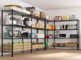 4-layer double row, freely adjustable layer spacing, with adjustable feet, display stand, iron, 43788657
