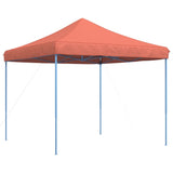 ZNTS Foldable Party Tent Pop-Up Terracotta 292x292x315 cm 4004919