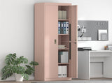 Storage Cabinet Pink 60 x 40 x200 cm Steel 3406203