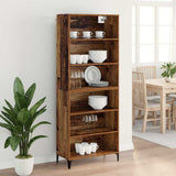 Highboard Old Wood 69.5 x 34 x 180 cm Engineered Wood 3415736