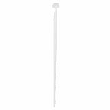 Headboard Gloss White 100 cm Engineered Wood 887664