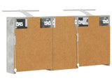 Bathroom Cabinet Set 3 pcs 80 x 10.5 x 50 cm Engineered wood 3403659