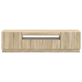 LED TV Cabinet Sonoma Oak Engineered Wood 897347
