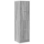 Apothecary Cabinet Grey Sonoma 40x41x144.5 cm Engineered Wood 3309641
