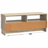 LED TV Cabinet Sonoma Oak Engineered Wood 896107