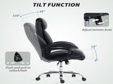 Executive Office Chair with Spring Padding - Black T3398P377414